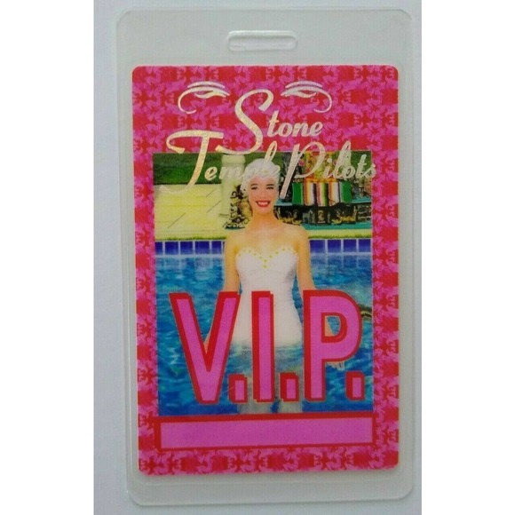 Stone Temple Pilots Tiny Music VIP Backstage Pass Original 1996 Hard Rock STP - Picture 2 of 4